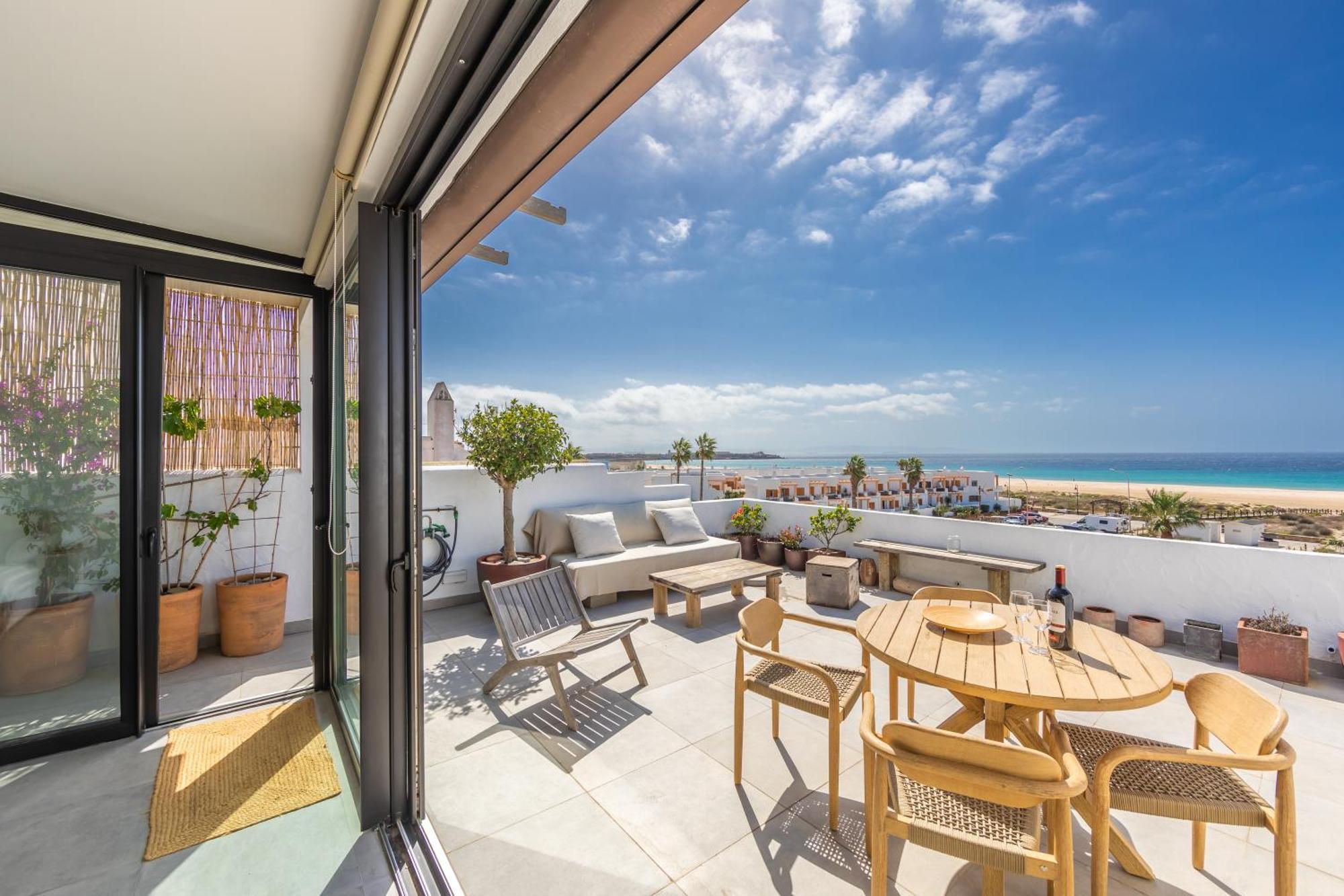Los Lances Beach Apartments Tarifa Exteriör bild